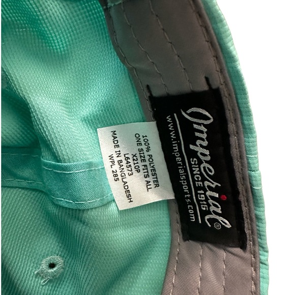 Imperial Wells Fargo Championship 2022 Adjustable Golf Performance Hat OS Green - Picture 3 of 4